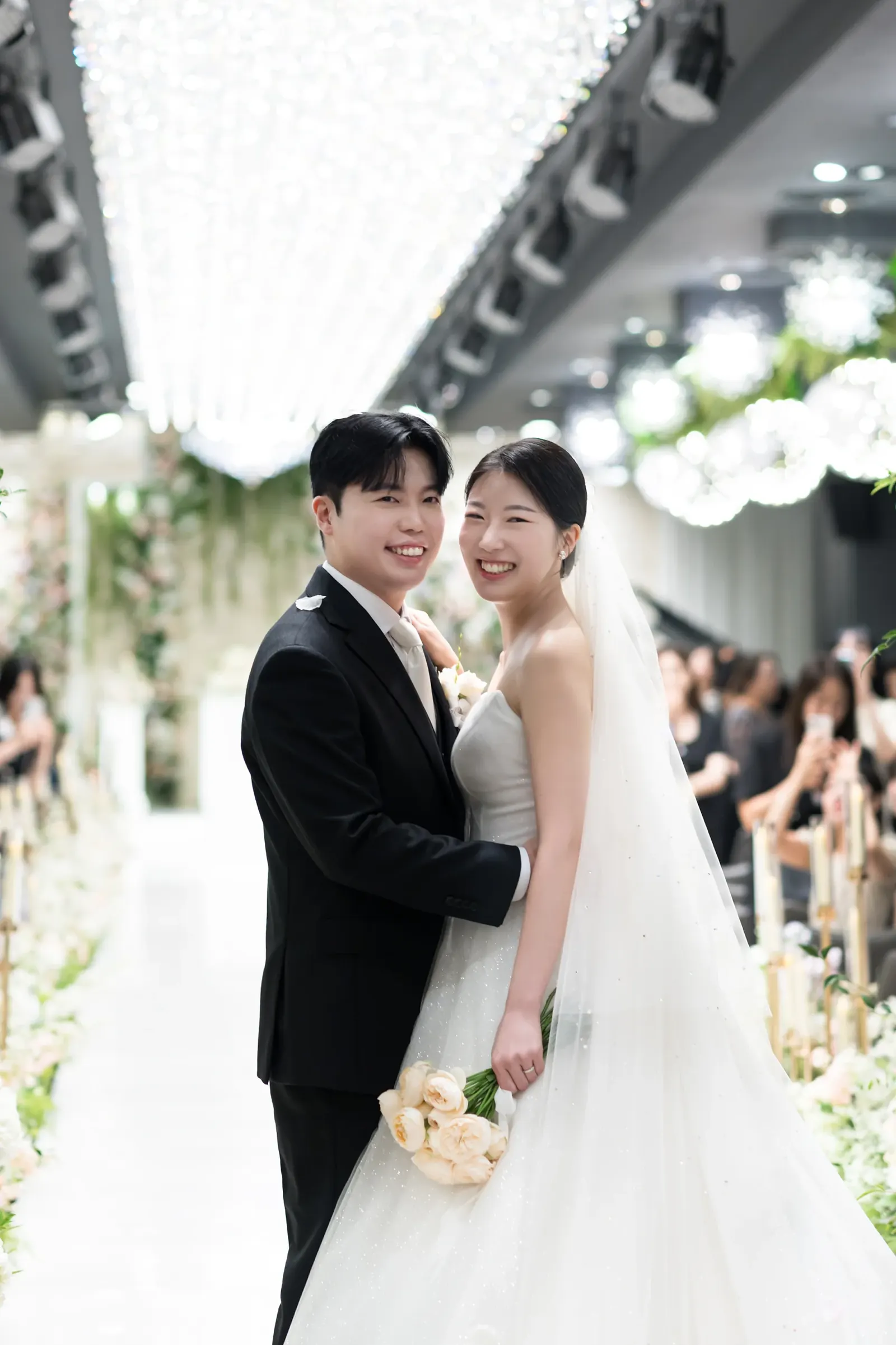 서울 서초구 양재 브라이드밸리 웨딩스냅촬영, 버진로드에 선 신랑신부